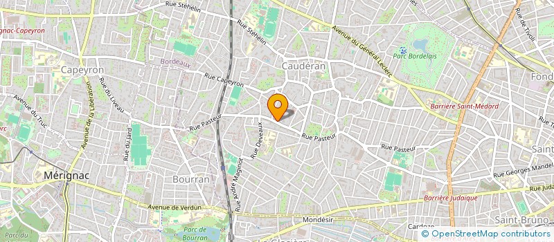 localisation de l'entreprise MONSIEUR DOMINIQUE THOMASSON à BORDEAUX