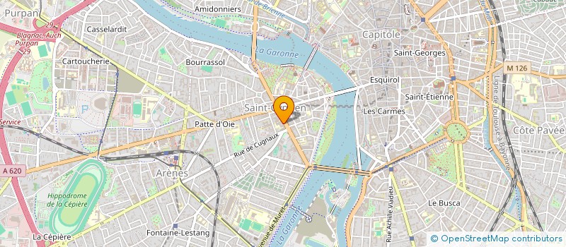 localisation de l'entreprise MONSIEUR DOMINIQUE THOUVENIN à TOULOUSE