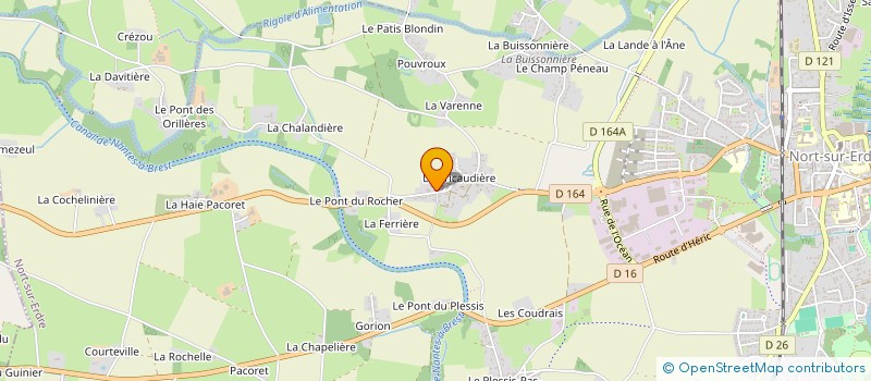 localisation de l'entreprise MONSIEUR DOMINIQUE TIGER  NORT-SUR-ERDRE