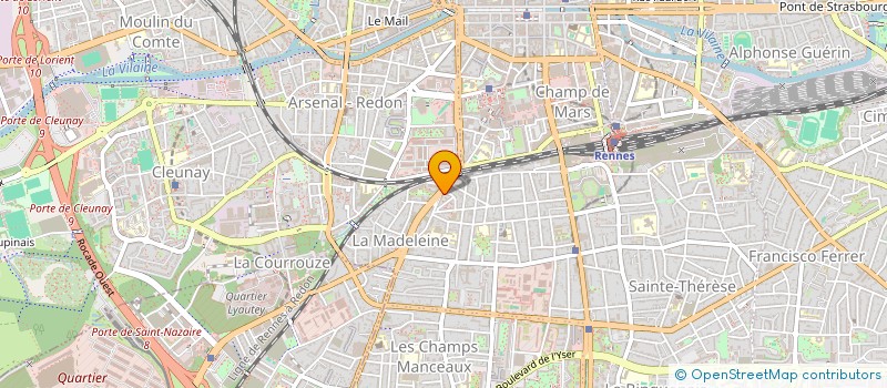 localisation de l'entreprise MONSIEUR DOMINIQUE TIREL à RENNES