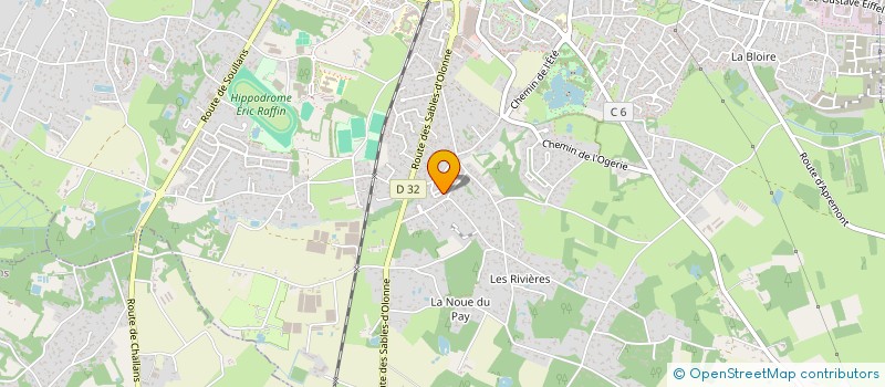 localisation de l'entreprise MONSIEUR DOMINIQUE TIRGOUINE à CHALLANS