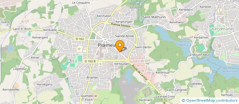 localisation de l'entreprise MONSIEUR DOMINIQUE TISSERAND à PLOEMEUR