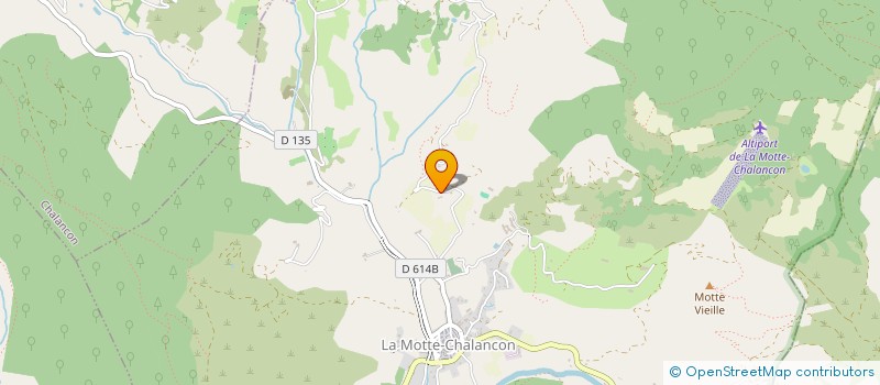 localisation de l'entreprise MONSIEUR DOMINIQUE TISSOT  LA MOTTE-CHALANCON