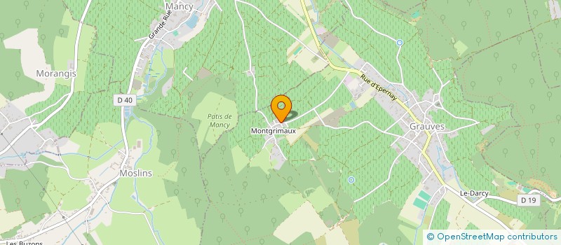 localisation de l'entreprise MONSIEUR DOMINIQUE TONNELIER  GRAUVES