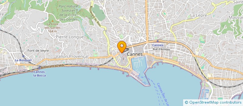 localisation de l'entreprise MONSIEUR DOMINIQUE TORRA à CANNES