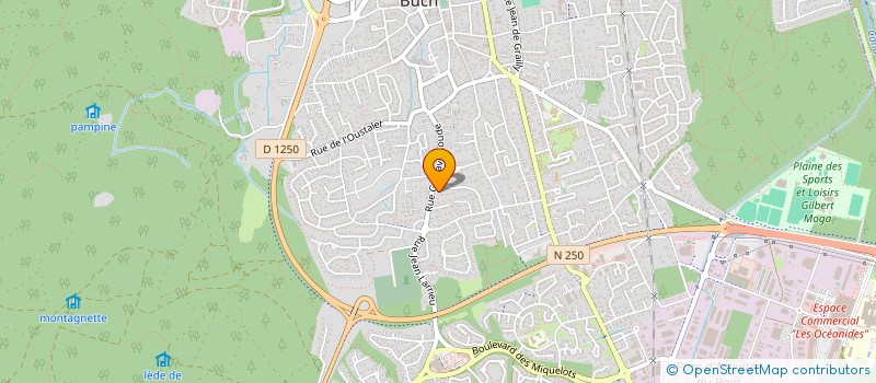 localisation de l'entreprise MONSIEUR DOMINIQUE TORS à LA TESTE-DE-BUCH