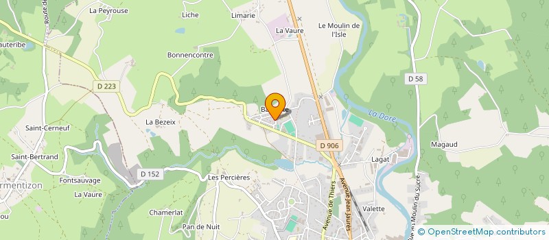 localisation de l'entreprise MONSIEUR DOMINIQUE TOULEMONDE à COURPIERE