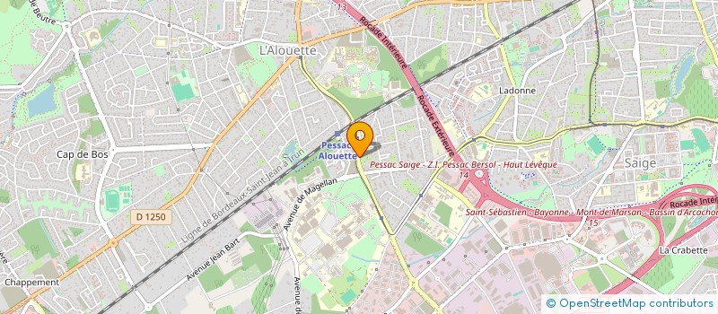 localisation de l'entreprise MONSIEUR DOMINIQUE TOUMIT à PESSAC