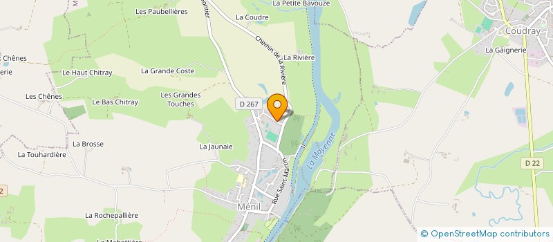 localisation de l'entreprise MONSIEUR DOMINIQUE TRANSON  MENIL