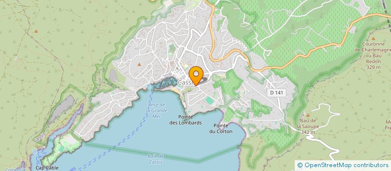 localisation de l'entreprise MONSIEUR DOMINIQUE TRAVERS à CASSIS