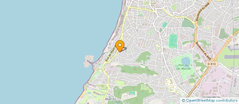 localisation de l'entreprise MONSIEUR DOMINIQUE TRAVERSIER à BIARRITZ