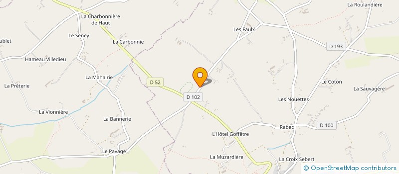 localisation de l'entreprise MONSIEUR DOMINIQUE TRAVERT à CERISY-LA-SALLE