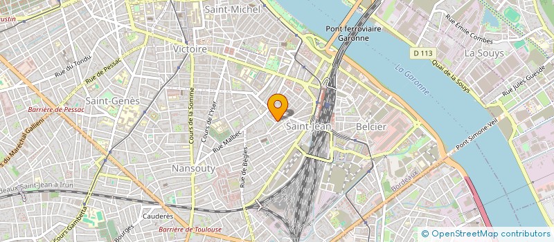 localisation de l'entreprise MONSIEUR DOMINIQUE TRIONE à BORDEAUX