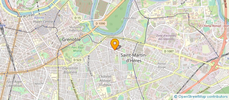 localisation de l'entreprise MONSIEUR DOMINIQUE TROJAN  SAINT-MARTIN-D'HERES