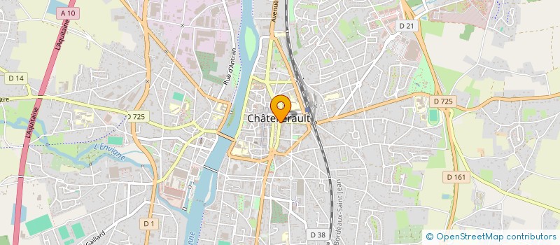 localisation de l'entreprise MONSIEUR DOMINIQUE TROUESSARD  CHATELLERAULT