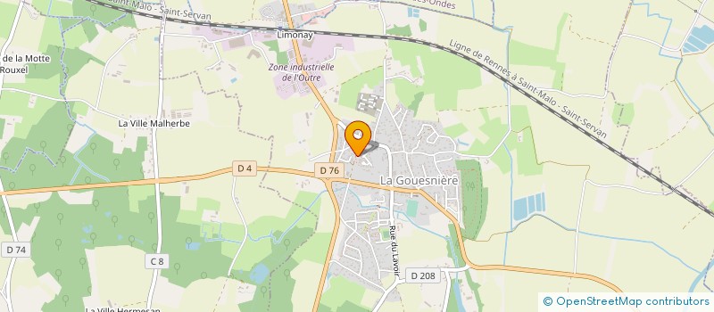 localisation de l'entreprise MONSIEUR DOMINIQUE TROUVE  SAINT-MELOIR-DES-ONDES