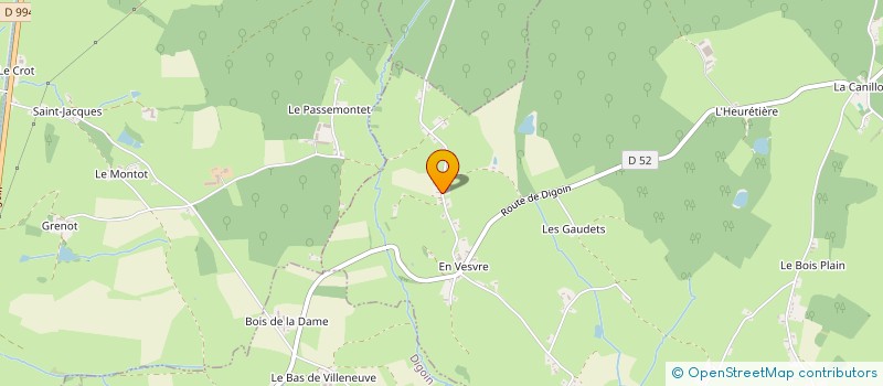 localisation de l'entreprise MONSIEUR DOMINIQUE TUISON à SAINT-VINCENT-BRAGNY