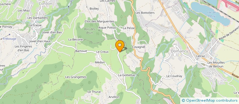 localisation de l'entreprise MONSIEUR DOMINIQUE TURRI  COMBLOUX