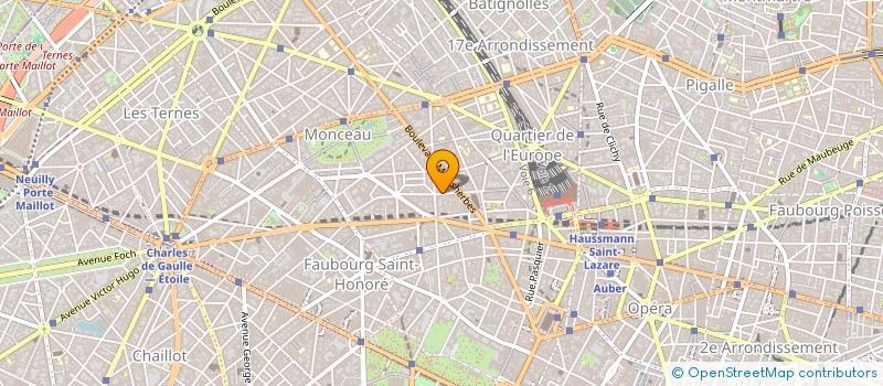 localisation de l'entreprise MONSIEUR DOMINIQUE VACHEY  PARIS