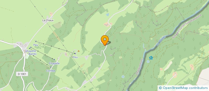 localisation de l'entreprise MONSIEUR DOMINIQUE VALLERY-MASSON  CHARQUEMONT