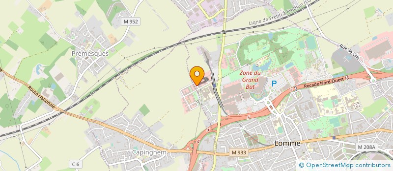 localisation de l'entreprise MONSIEUR DOMINIQUE VAN DAMME à LILLE