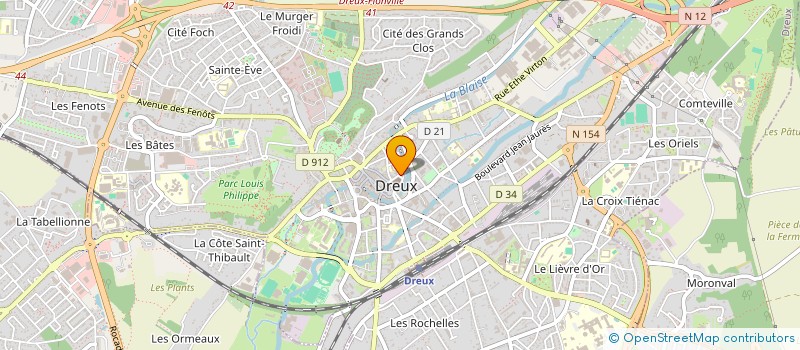 localisation de l'entreprise MONSIEUR DOMINIQUE VANNESTE à DREUX