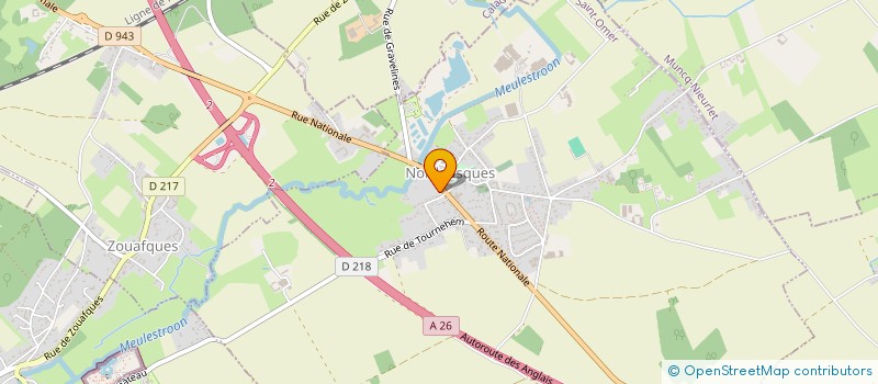 localisation de l'entreprise MONSIEUR DOMINIQUE VANTOORTELBOOM  NORDAUSQUES