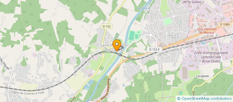 localisation de l'entreprise MONSIEUR DOMINIQUE VARAILLAS  SAINT-PANTALEON-DE-LARCHE