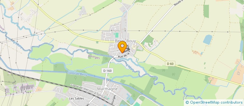 localisation de l'entreprise MONSIEUR DOMINIQUE VARENNE  BERRY-BOUY