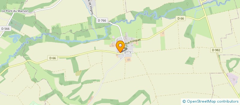 localisation de l'entreprise MONSIEUR DOMINIQUE VAROQUIER  VIRGINY