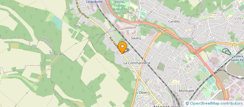 localisation de l'entreprise MONSIEUR DOMINIQUE VATINEL à NOGENT-SUR-OISE