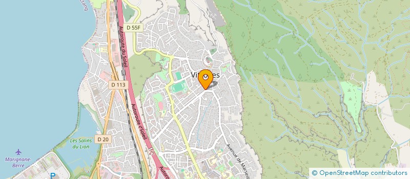 localisation de l'entreprise MONSIEUR DOMINIQUE VENIER  LE PUY-SAINTE-REPARADE