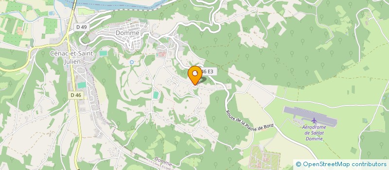 localisation de l'entreprise MONSIEUR DOMINIQUE VERNEZOUL  DOMME