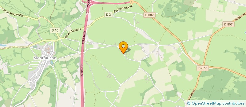 localisation de l'entreprise MONSIEUR DOMINIQUE VIARD  MONTFAUCON
