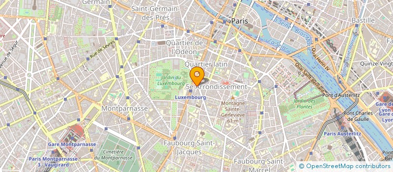 localisation de l'entreprise MONSIEUR DOMINIQUE VIBRAC  PARIS