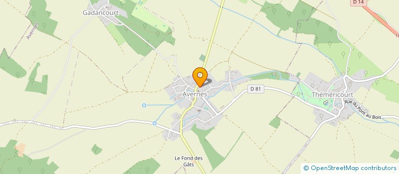 localisation de l'entreprise MONSIEUR DOMINIQUE VIEL à AVERNES