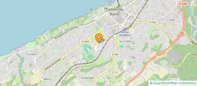 localisation de l'entreprise MONSIEUR DOMINIQUE VIENET  ALLINGES