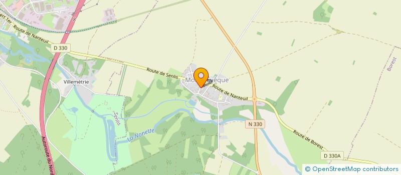 localisation de l'entreprise MONSIEUR DOMINIQUE VIEVILLE  COURTEUIL