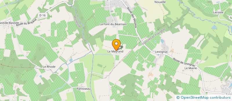 localisation de l'entreprise MONSIEUR DOMINIQUE VILATE à POMPORT