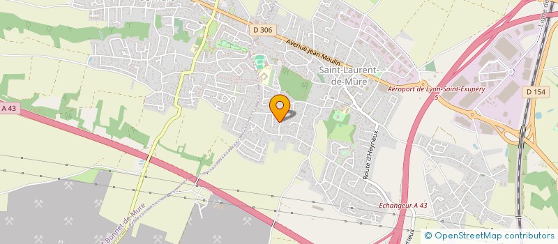 localisation de l'entreprise MONSIEUR DOMINIQUE VILLANI  SAINT-LAURENT-DE-MURE