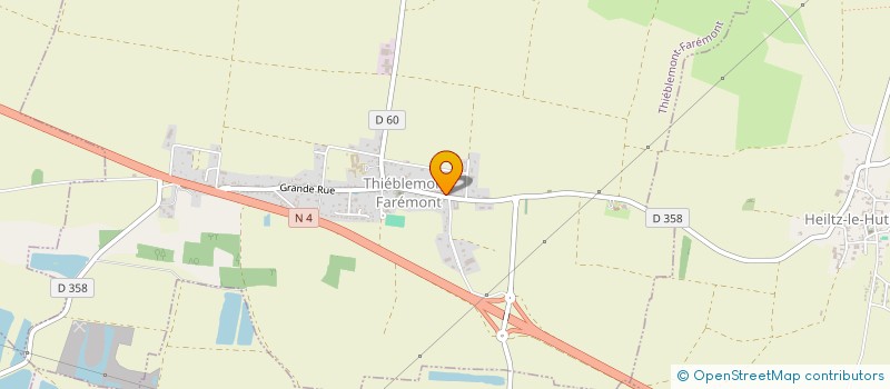 localisation de l'entreprise MONSIEUR DOMINIQUE VILMART  CHATELRAOULD-SAINT-LOUVENT