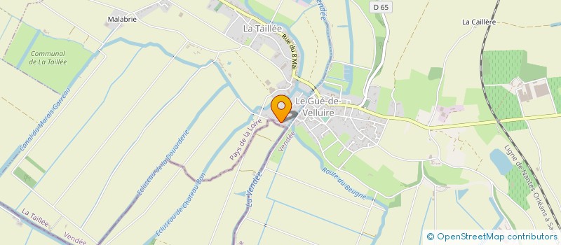 localisation de l'entreprise MONSIEUR DOMINIQUE VINCENT  LA TAILLEE