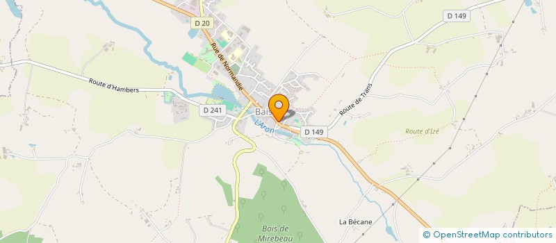 localisation de l'entreprise MONSIEUR DOMINIQUE VIOLAS  BAIS