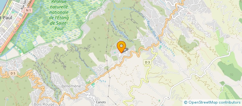 localisation de l'entreprise MONSIEUR DOMINIQUE VIRAMA-LATCHOUMY  SAINT-PAUL