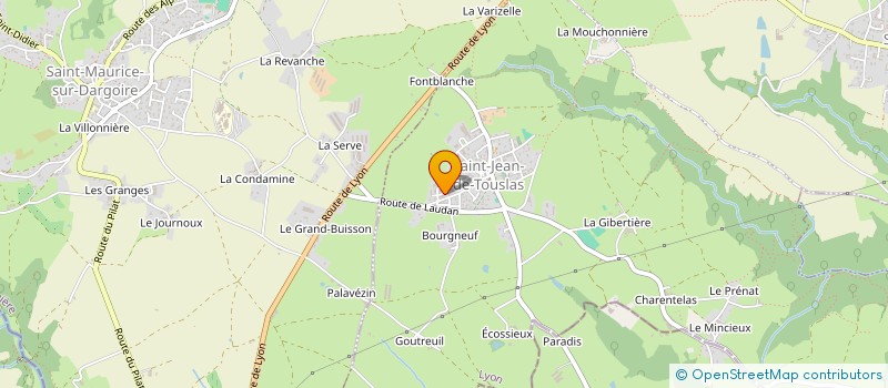 localisation de l'entreprise MONSIEUR DOMINIQUE VIRICEL à LOIRE-SUR-RHONE