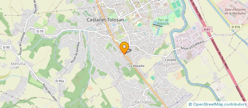 localisation de l'entreprise MONSIEUR DOMINIQUE WAFELMAN à CASTANET-TOLOSAN