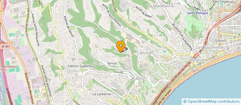localisation de l'entreprise MONSIEUR DOMINIQUE WAGLER à NICE