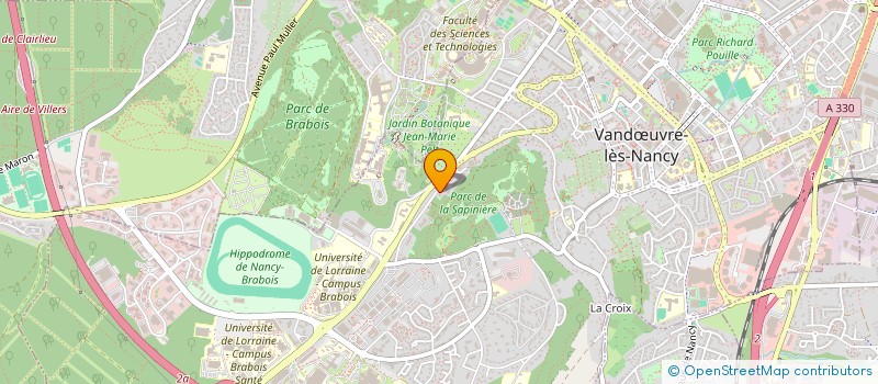 localisation de l'entreprise MONSIEUR DOMINIQUE WAGNER  VANDUVRE-LES-NANCY
