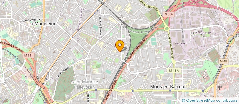 localisation de l'entreprise MONSIEUR DOMINIQUE WALLET à LILLE
