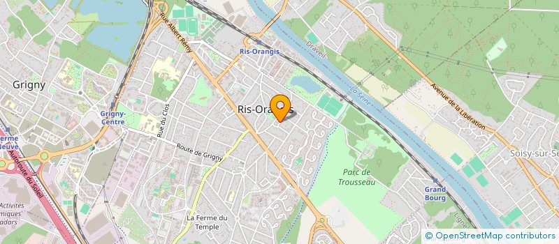 localisation de l'entreprise MONSIEUR DOMINIQUE YVOREL à RIS-ORANGIS